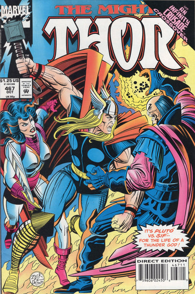 Thor #467 Vs. Pluto VF