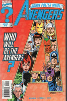 Avengers #4 w/ Perez Poster Insert Who Will be The New Avengers? VFNM