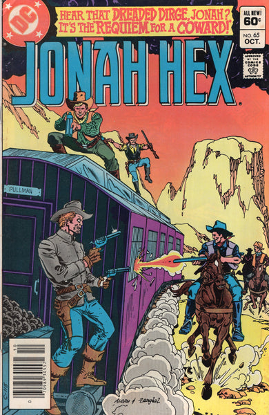 Jonah Hex #65 "Requiem For A Coward!" News Stand Variant VG