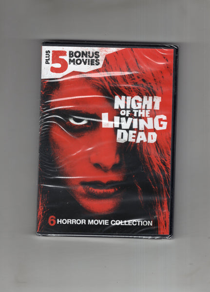 Night Of The Living Dead 6 Horror Movie DVD Collection Sealed New Classic (Nosferatu!)!