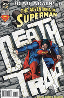 Adventures Of Superman #517 "Death Trap" FVF