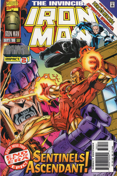 Iron Man #332 Last Issue! VFNM