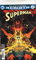 Superman #5 Rebirth News Stand Variant FN