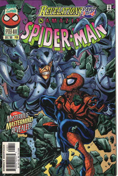 Amazing Spider-Man #418 The Mastermind Revealed! VFNM