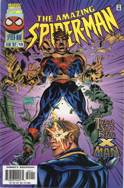 Amazing Spider-Man #420 The X-Man Commeth VF