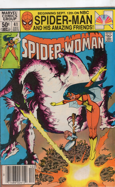 Spider-Woman #41 La Morte De Jessica! (can't be, this series went for 50 issues) News Stand Variant FN