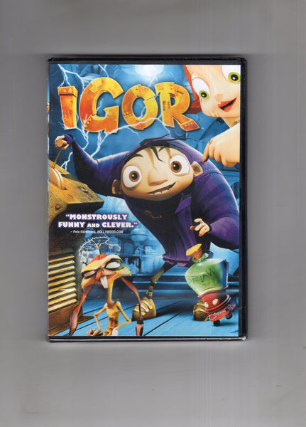 Igor DVD Sealed New Cute Animated Kids Movie! – East Bay Comics