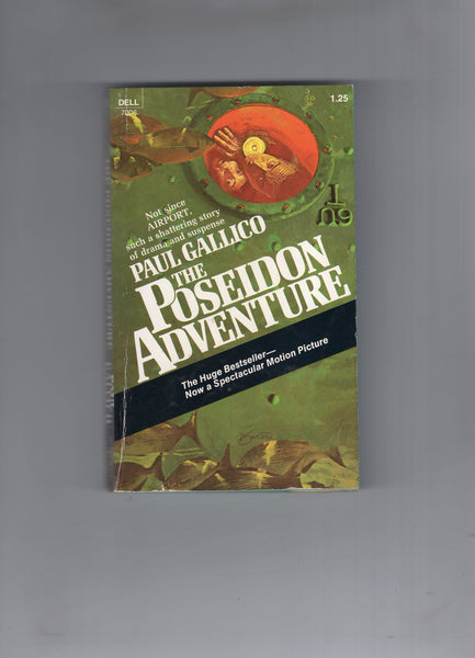 Paul Gallico "The Poseidon Adventure" Sixth Print Vintage Paperback FN