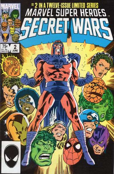 Marvel Super Heroes Secret Wars #2 Prisoners Of War! FN