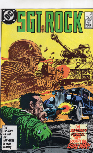 Sgt Rock #415 On Separate Fronts... VF