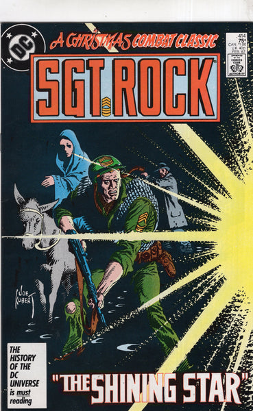 Sgt Rock #414 A Christmas Combat Classic! VF-