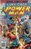 Power Man #39 Mayhem At Milehigh Keep! Bronze Age FVF