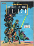 Star Wars Return Of The Jedi Marvel Books In Full Color! Trade Paperback Magazine Size FN