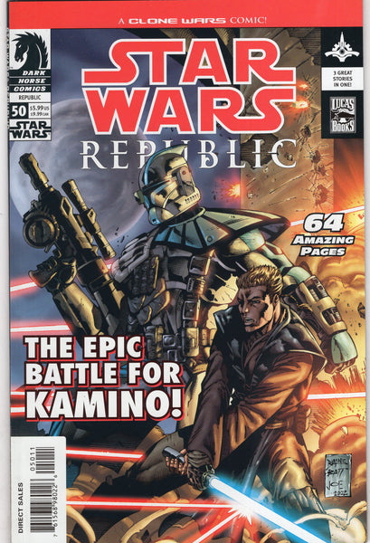 Star Wars Republic #50 "A Clone Wars Comic" HTF VF