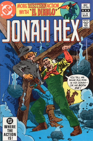 Jonah Hex #58 The Treasure Of Catfish Pond! An Old Fashioned Western FVF