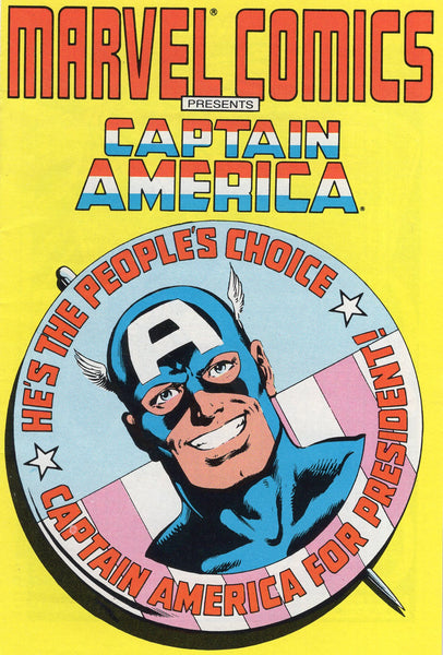 Marvel Comics Presents Captain America HTF Promo Mini Comic FVF