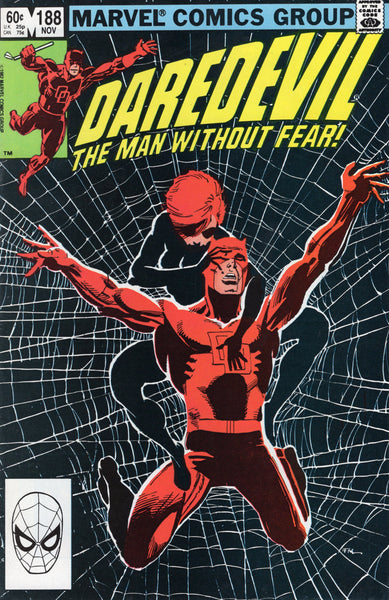 Daredevil #188 Black Widow! FNVF