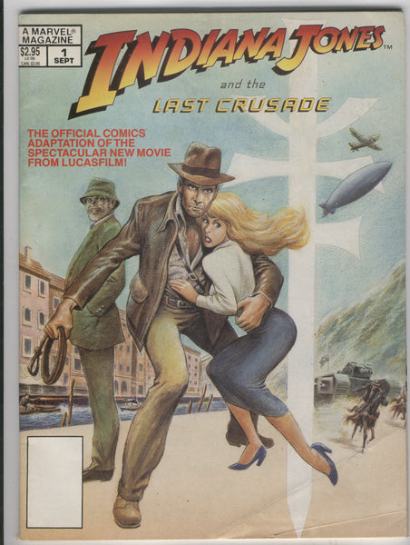Indiana Jones And the Last Crusade #1 Magazine VGFN