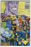 Infinity War #1 First Strike! Avengers Thanos Doppleganger & Friends HTF News Stand Variant VF