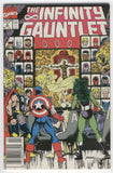 Infinity Gauntlet #2 From Bad To Worse HTF News Stand Variant VGFN