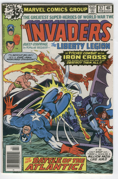 Invaders #37 The Iron Cross Bronze Age Classic FVF