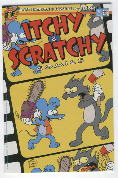 Itchy & Scratchy Comics #2 The Simpsons Bongo Comics NM-