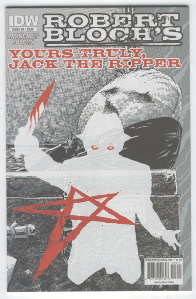 Yours Truly Jack The Ripper #3 Mature Readers VFNM