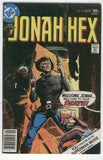 Jonah Hex #4 Welcome To Your Death! Bronze Age Key VG