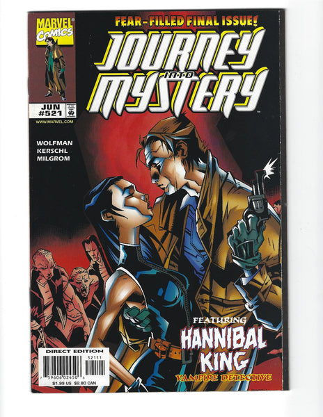 Journey Into Mystery #521 HTF Last Issue VFNM