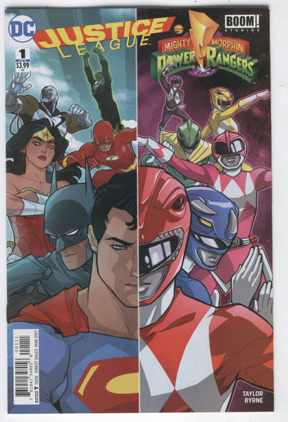 Justice League Power Rangers Crossover #1 VF