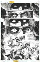 Jonah Hex Two Gun Mojo #5 Page 24 Original Art Tim Truman Showdown! One Of A Kind !