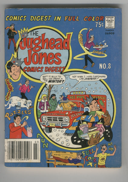 Jughead Jones Comics Digest #8 HTF Bronze Age VGFN