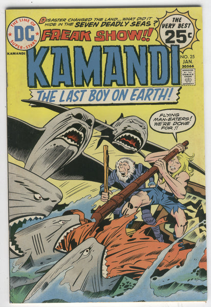 Kamandi #25 Kirby Art FNVF