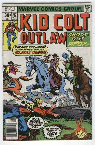 Kid Colt Outlaw #217 VGFN