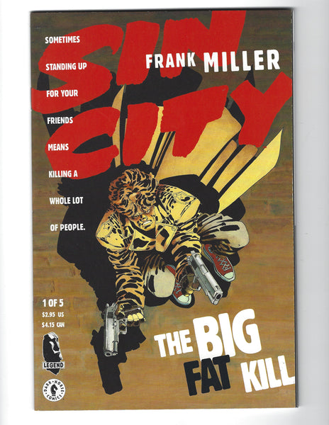 Sin City The Big Fat Kill #1 Frank Miller Mature Readers VFNM