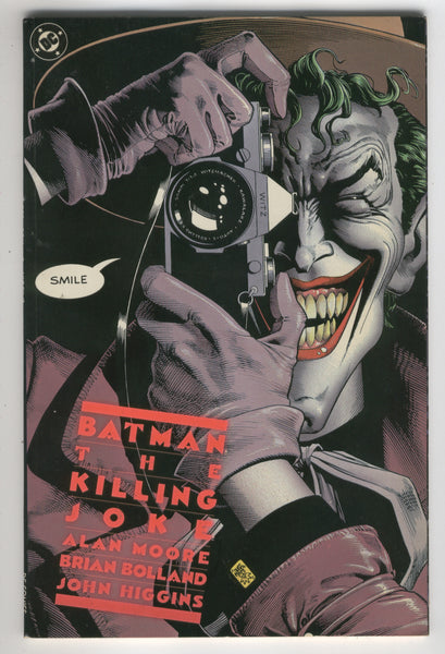 Batman: The Killing Joke sixth print Bolland Art VG