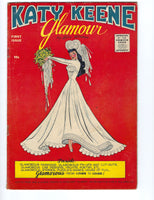 Katy Keene Glamour #1 Very HTF Early Bronze Age Romance VG-