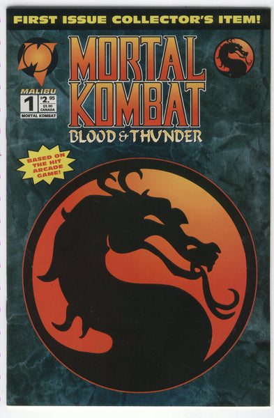 Mortal Kombat Blood & Thunder #1 HTF Indy VFNM
