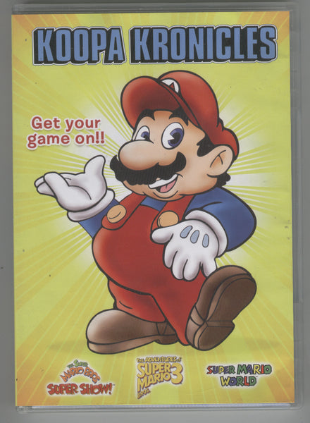 Super Mario Brothers Koopa Kronicles DVD Used Plays Fine