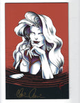 Lady Death Swimsuit Special #1 HTF Red Velvet Variant Signed Brian Pulido VF