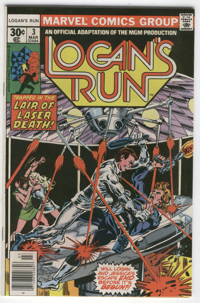 Logan's Run #3 Bronze Age FN