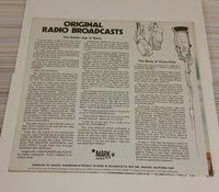 The Lone Ranger Original Radio Broadcast Record Sealed