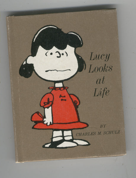 Peanuts Lucy Looks At Life Small Hardcover Hallmark 1967 Fine