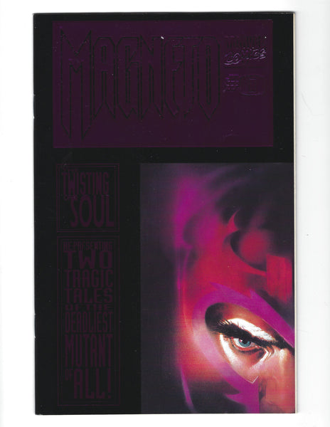 Magneto #0 The Twisting Of A Soul! Embossed Cover HTF VFNM