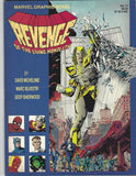 Marvel Graphic Novel #17 Revenge Of The Living Monolith Avengers HTF VG