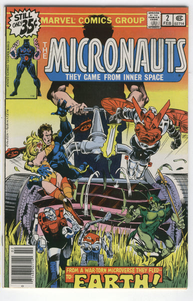 Micronauts #2 They Came From Inner Space! Bronze Age FN