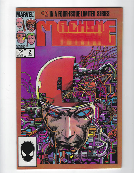 Machine Man #2 Mini Series Barry Smith Art! Iron Man 2020 VFNM