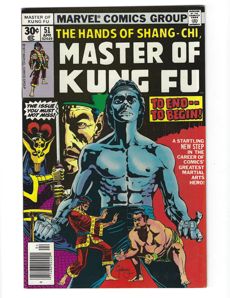 Master Of Kung Fu #51 To End - To Begin! Bronze Age FVF