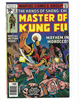 Master Of Kung Fu #52 Bronze Age FVF