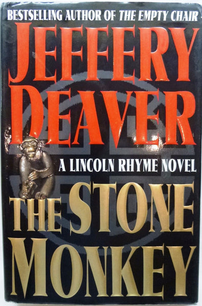 Jeffrey Deaver The Stone Monkey Hardcover w/ DJ 2002 First Printing VG